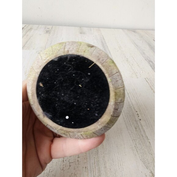 Vintage rabbit bunny fountain water village mini AS IS decor spring Easter - Picture 9 of 9